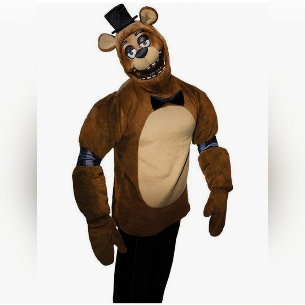 RUBIE'S Five Nights at Freddy's Cozy Plush Adult FREDDY Costume Size M